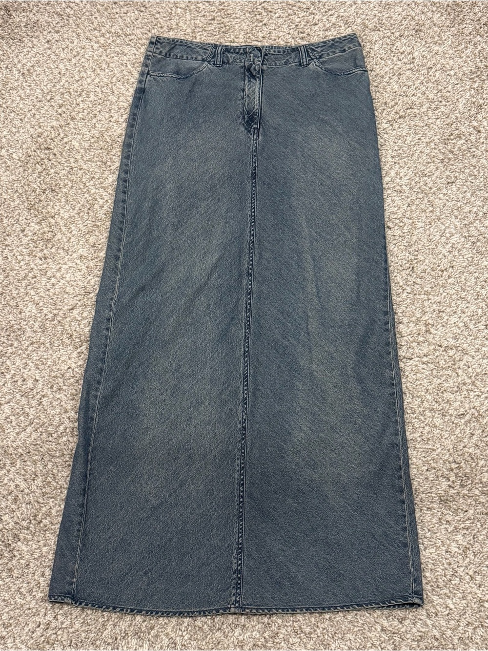 Vintage 90s Y2K Mossimo denim maxi skirt